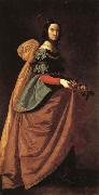 Francisco de Zurbaran St.Elizabeth of Portugal oil painting artist
